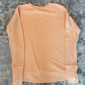 Athleta Coaster Luxe Waffle Sweatshirt